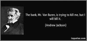 19 Andrew Jackson e banche