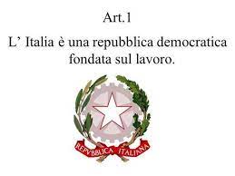 4 la nuova costituzione che rispecchia la realtà, sarebbe: “L’Italia è una Repubblica fondata sullo Stato di Emergenza e sulla Paura”.